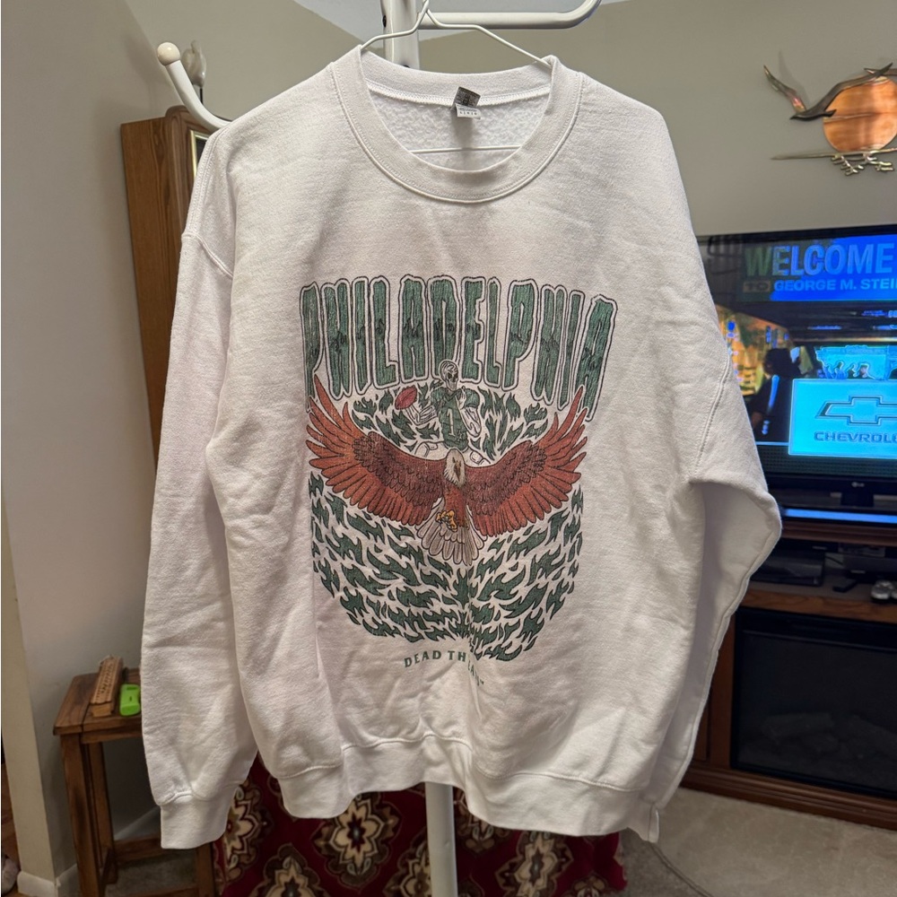 Dead Threads Philadelphia Eagles Crewneck